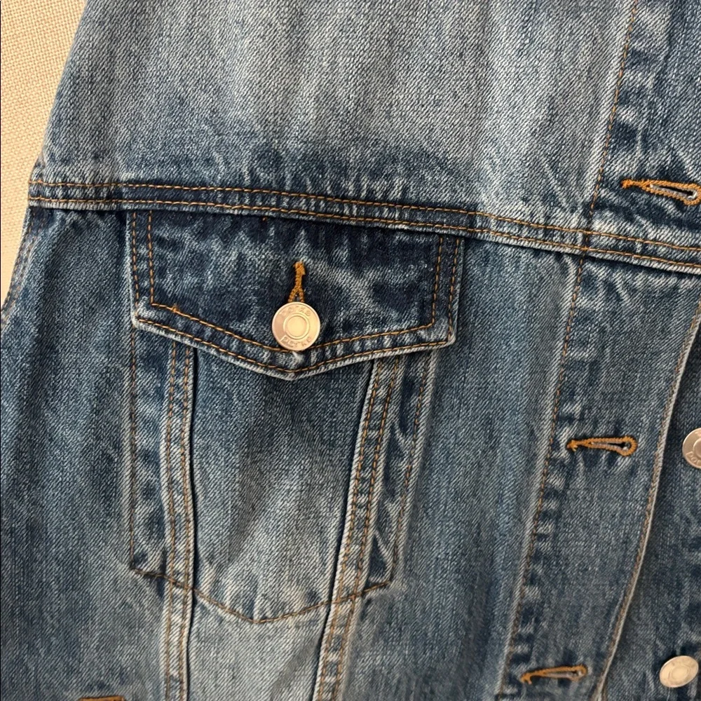 Parke Blue Denim Jean Jacket - Picture 5 of 9
